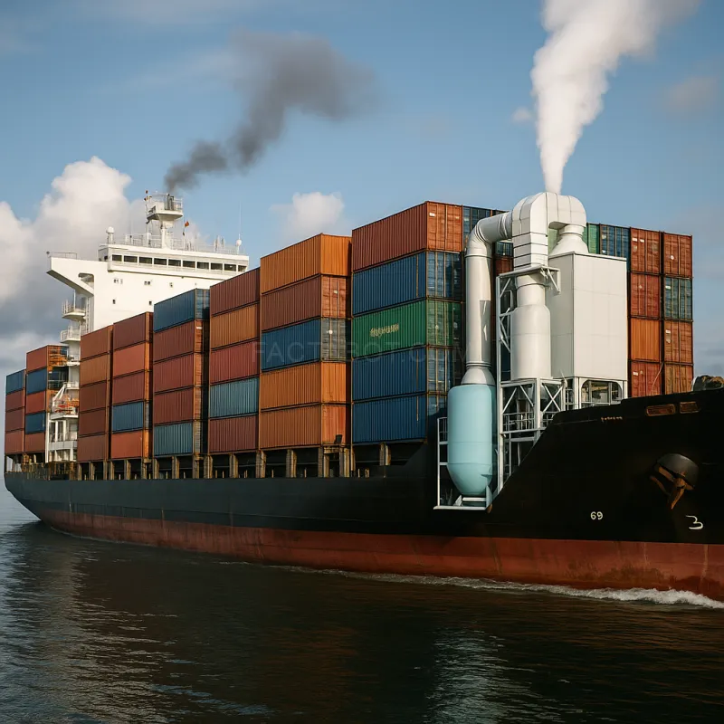 Cargo Ships Getting Detoxed—Because Apparently Air Matters Now