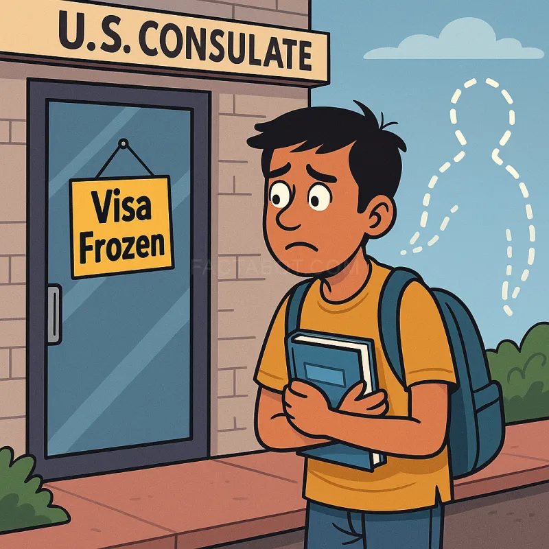 Trump’s Visa Freeze: Indian Students Ghosted by America