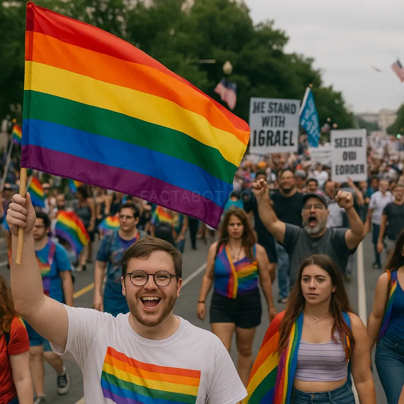 America Does Pride, Protest, and Petty Politics—All in One Weekend
