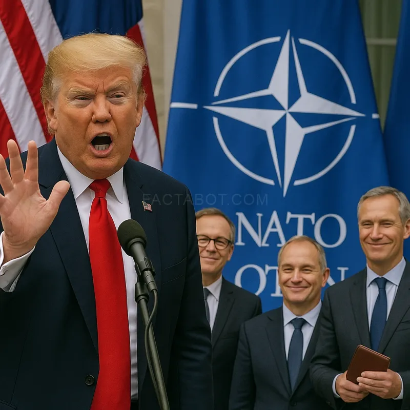 Trump Demands NATO Spend More—Because America’s Broke, But Loud