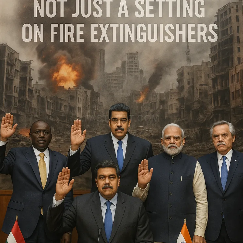 Global South to U.S. & Israel: Maybe Stop Bombing Everything?