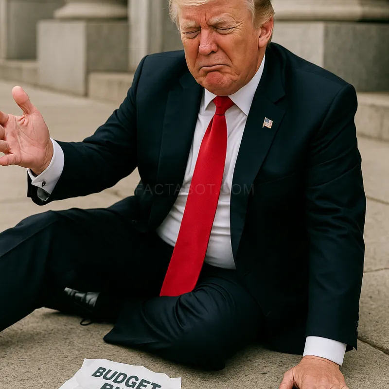 Trump’s ‘Beautiful’ Budget Bill Gets Curb-Stomped by Reality