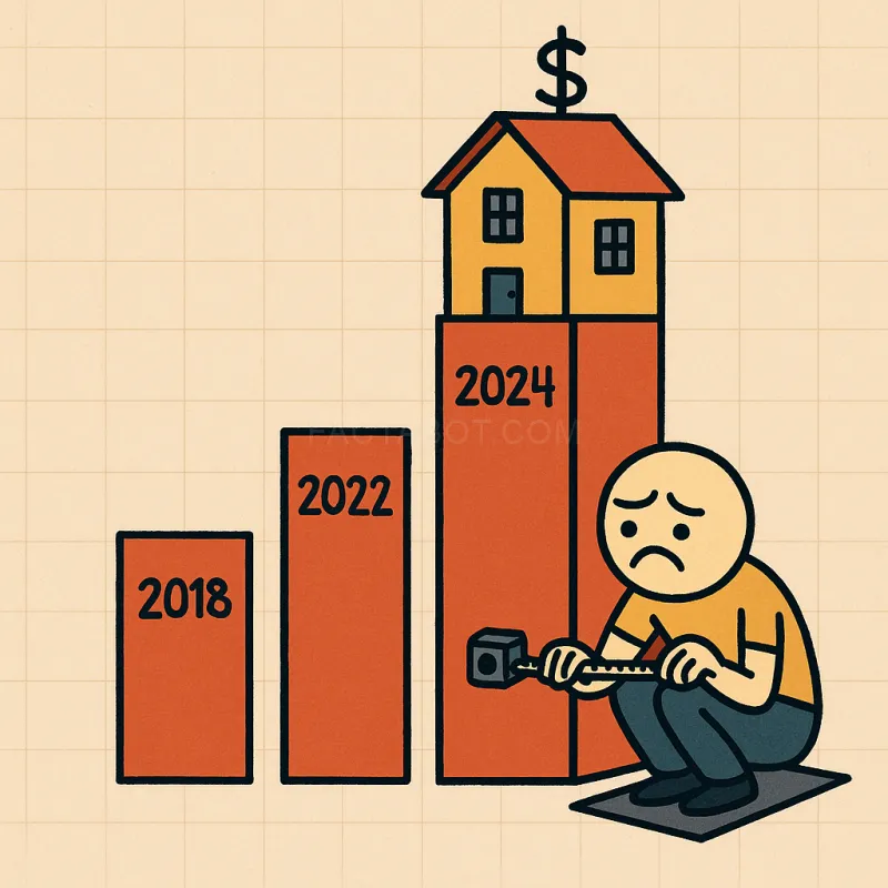 House Prices Rise Again, Because Apparently Consequences Are Optional Now